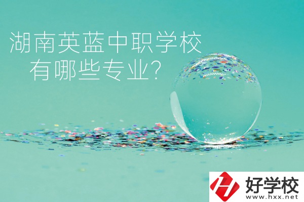 湖南英藍(lán)中職學(xué)校怎么樣？有哪些專業(yè)？